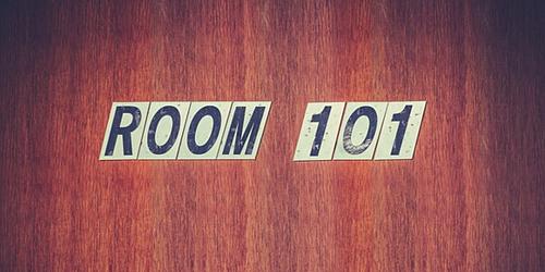 door with room 101 on it